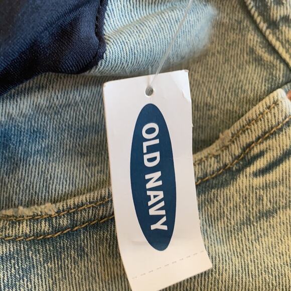 Old Navy maternity full panel O.G. Straight ripped - Picture 6 of 7